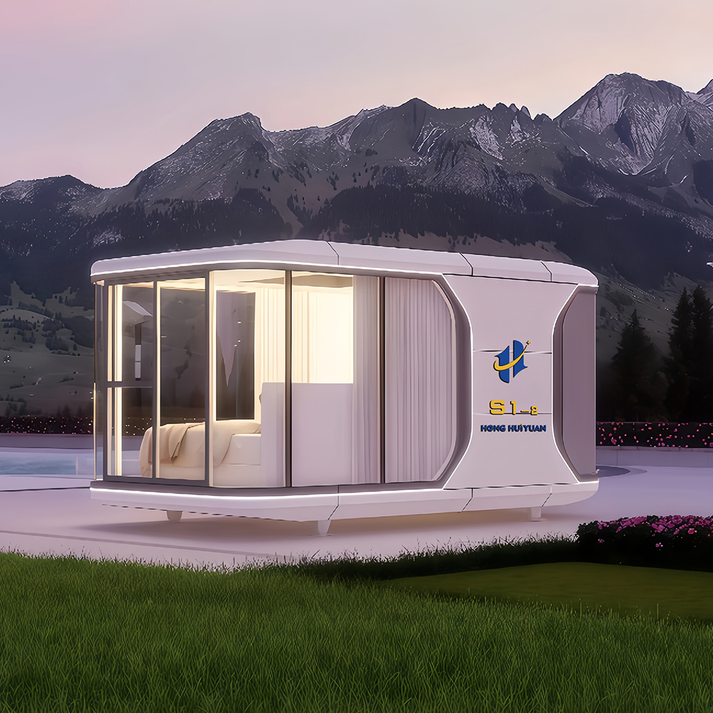 Kediaman Modular Tertutup Pasang Siap S1