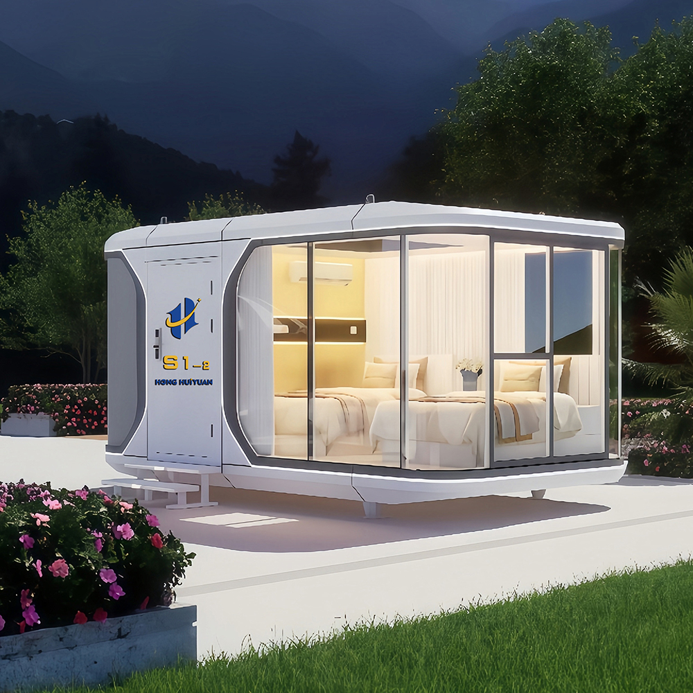 Kediaman Modular Tertutup Pasang Siap S1