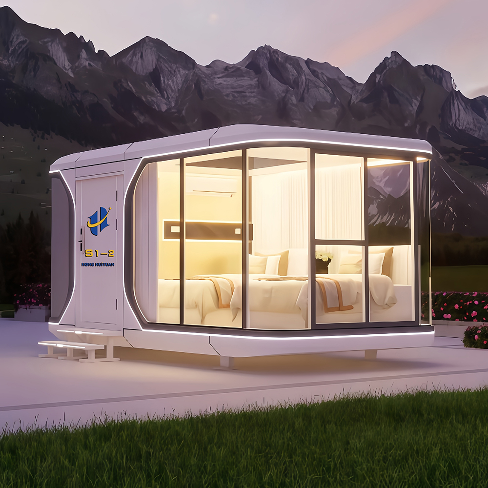 Kediaman Modular Tertutup Pasang Siap S1