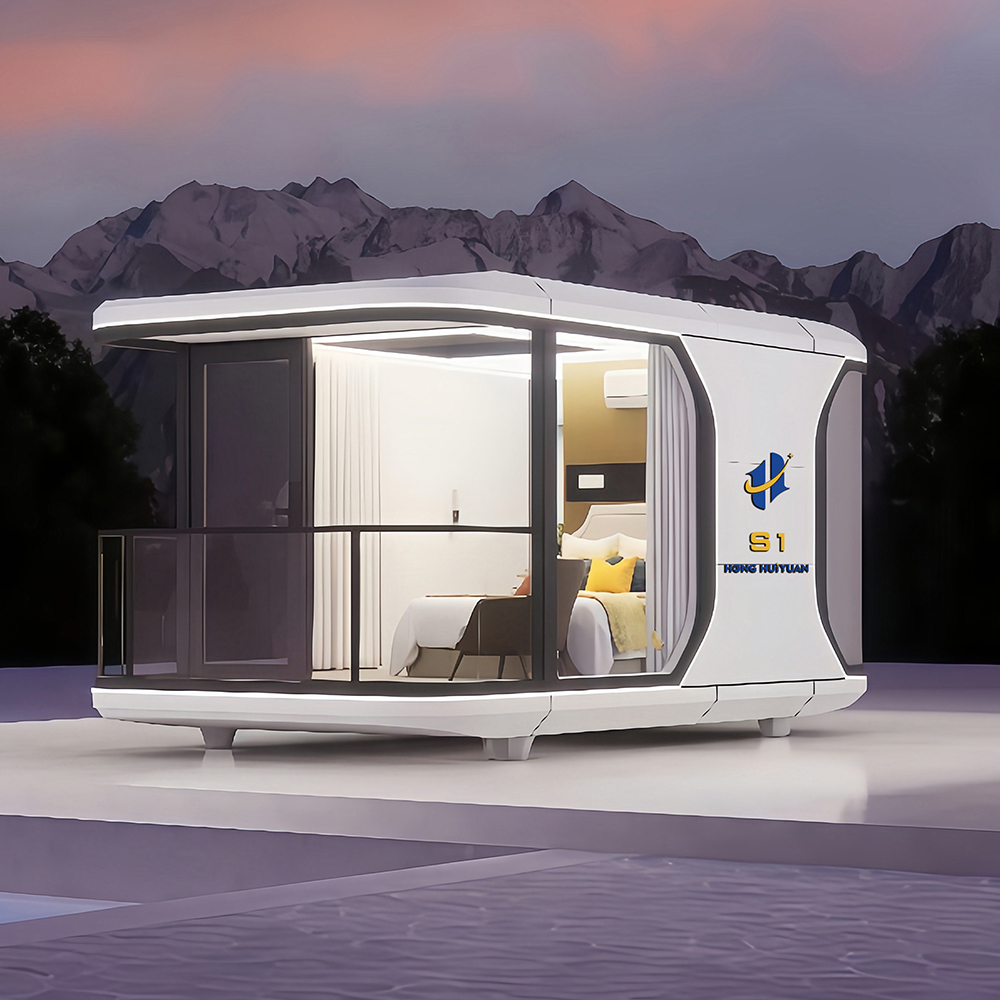 Rumah Kapsul Modular Pasang Siap Standard S1
