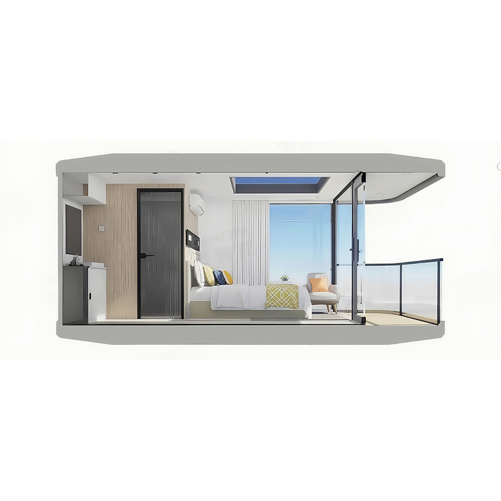 Rumah Kapsul Modular Pasang Siap Standard S1