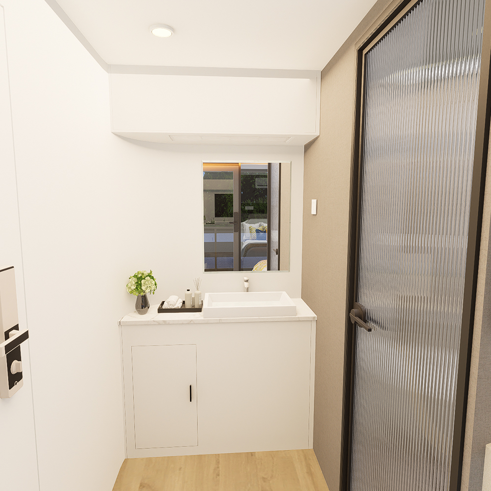 Rumah Kapsul Modular Pasang Siap Standard S1