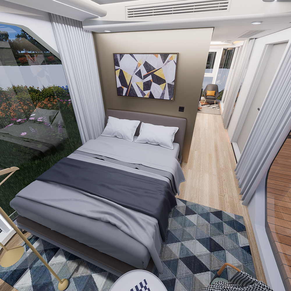 S3-2 Rumah Kapsul Modular Panoramik