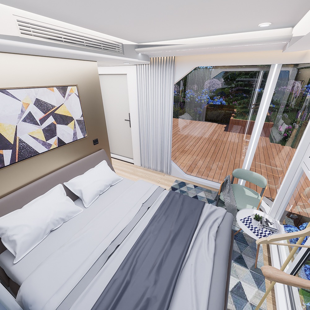 S3-2 Rumah Kapsul Modular Panoramik